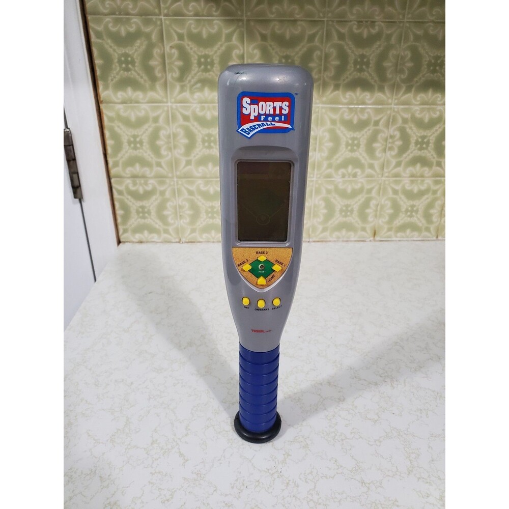 1998 Tiger Electronics Sports Feel Baseball Electronic Handheld LCD Game *Works*